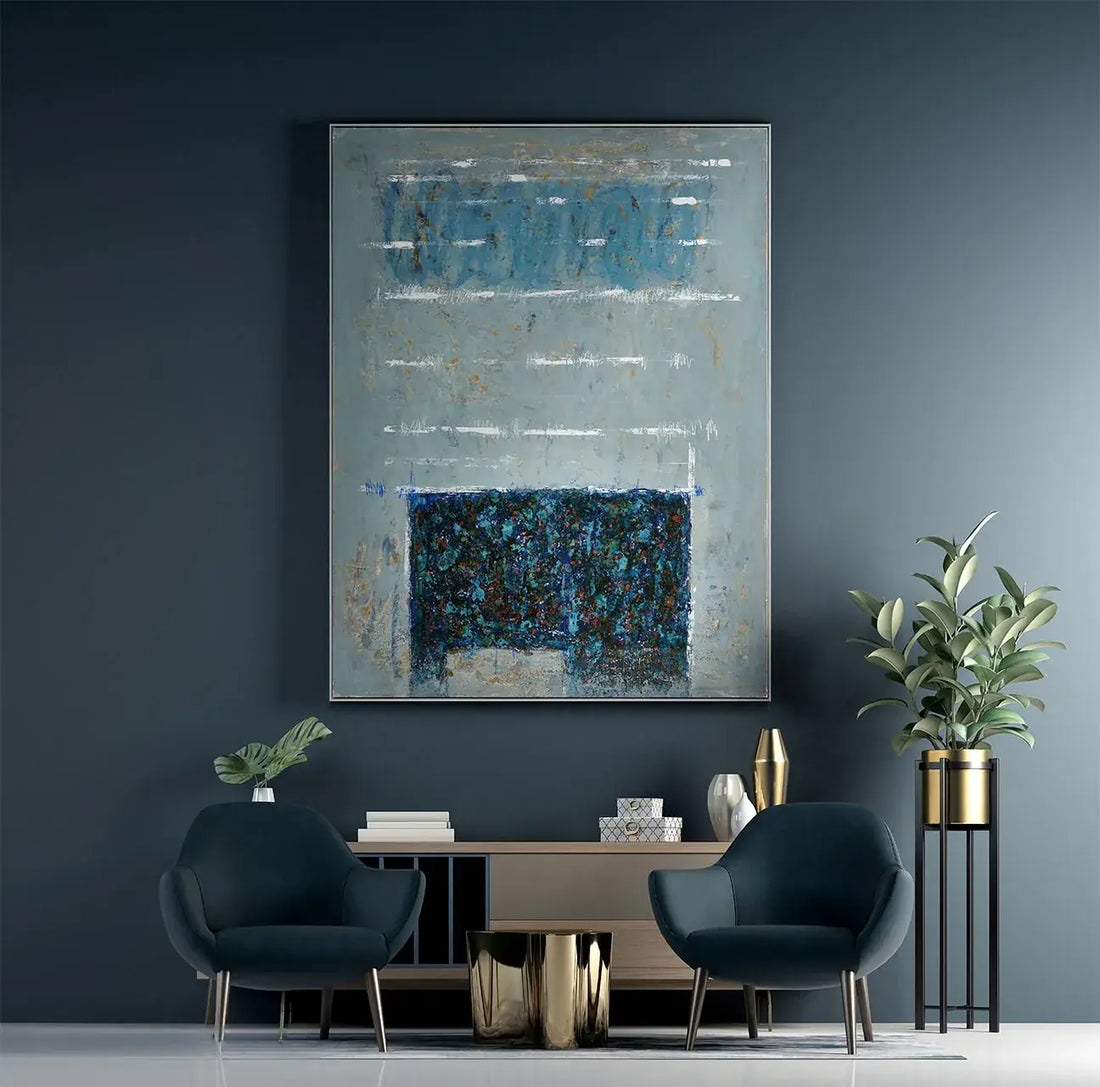 Artwork Colour: Navy — interior featuring Tiamat