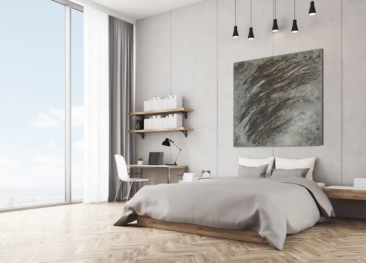 Art for the Bedroom — interior featuring Cierzo