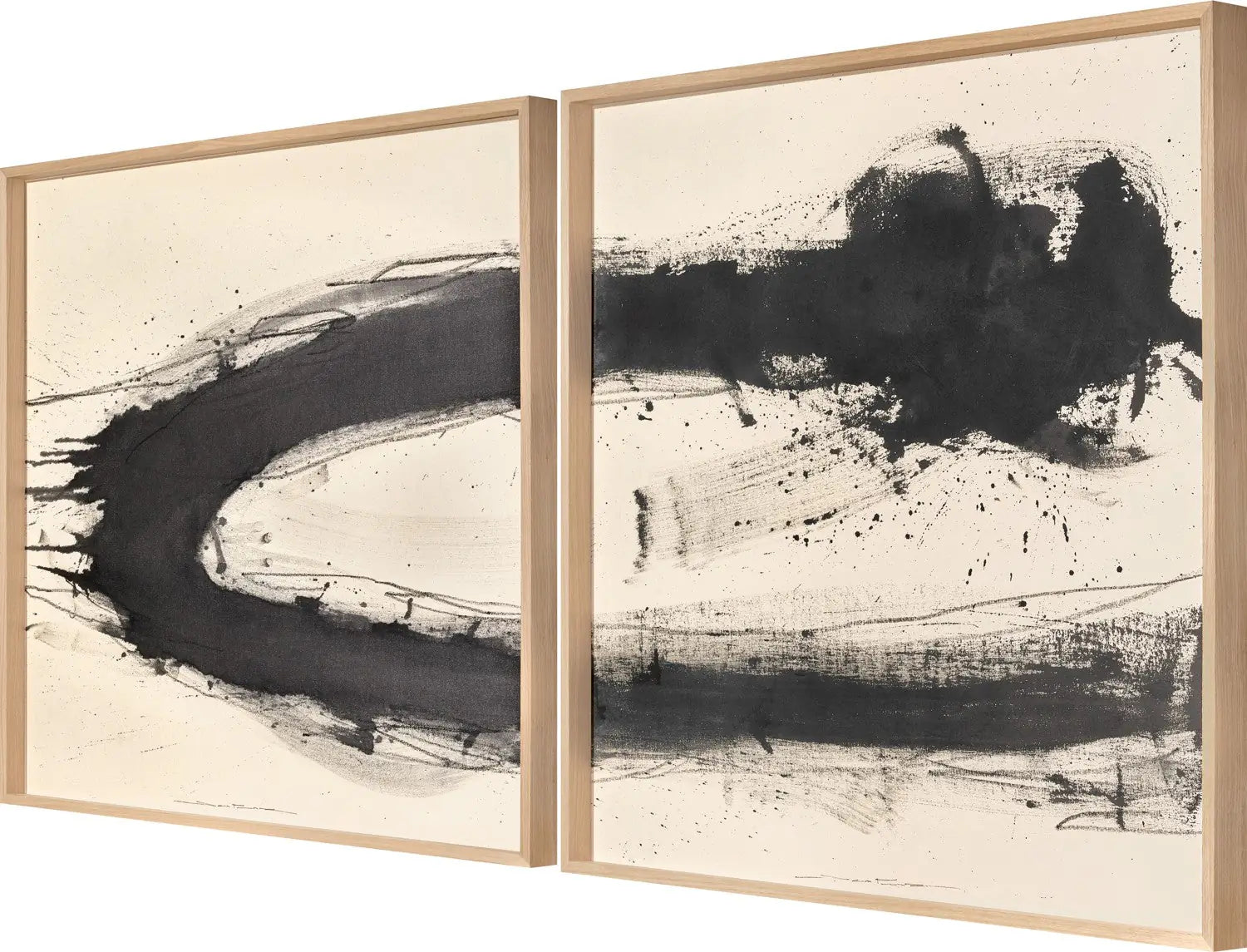 Flujos Diptych — Dani Fernández, sztuka współczesna, widok 2