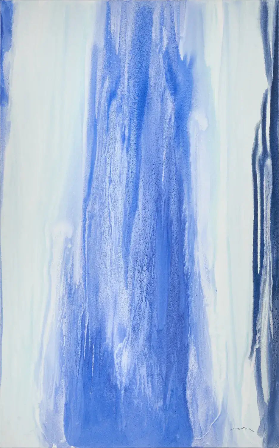 Cascada Blau 02 — David Siver, organiczne inspiracje naturą, widok 1