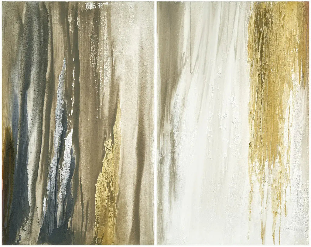 Cascada Diptych — David Siver, organiczne inspiracje naturą, widok 1