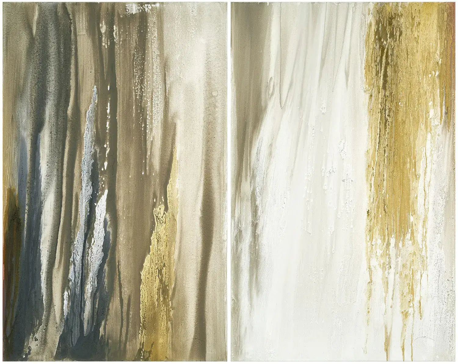 Cascada Diptych — David Siver, organiczne inspiracje naturą, widok 1