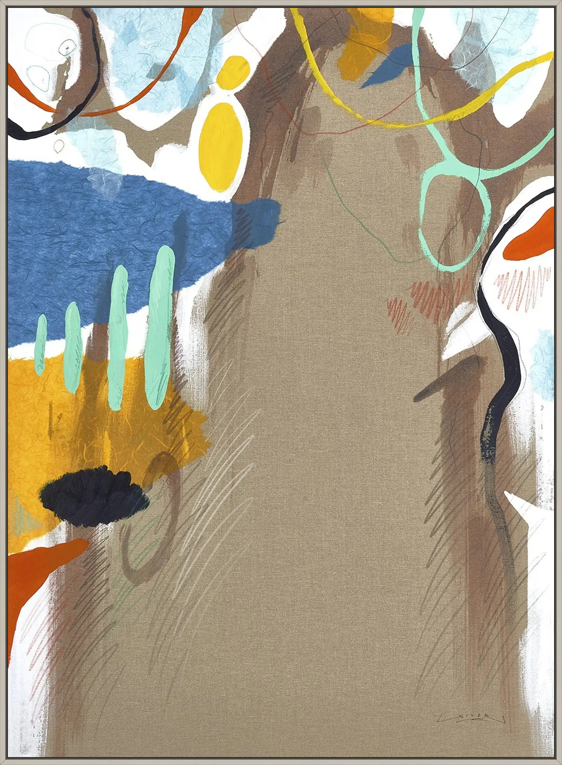 Wariant ramy | david-siver-eclectico-v | typ-oprawy-rama-l-standardowa-biala-czarna-szara-zlota-mokka-lub-betonowa | rama-szara | prostokątne narożniki v14 webp