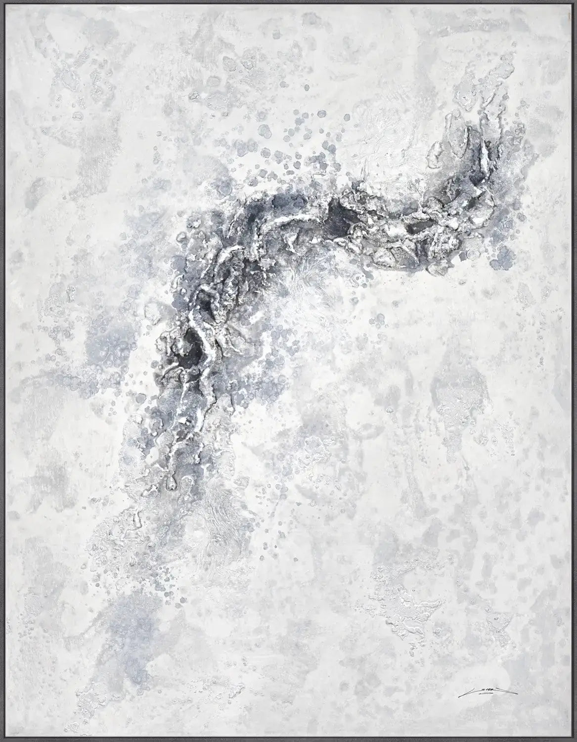 Fronda — David Siver, abstrakcja współczesna, widok 1