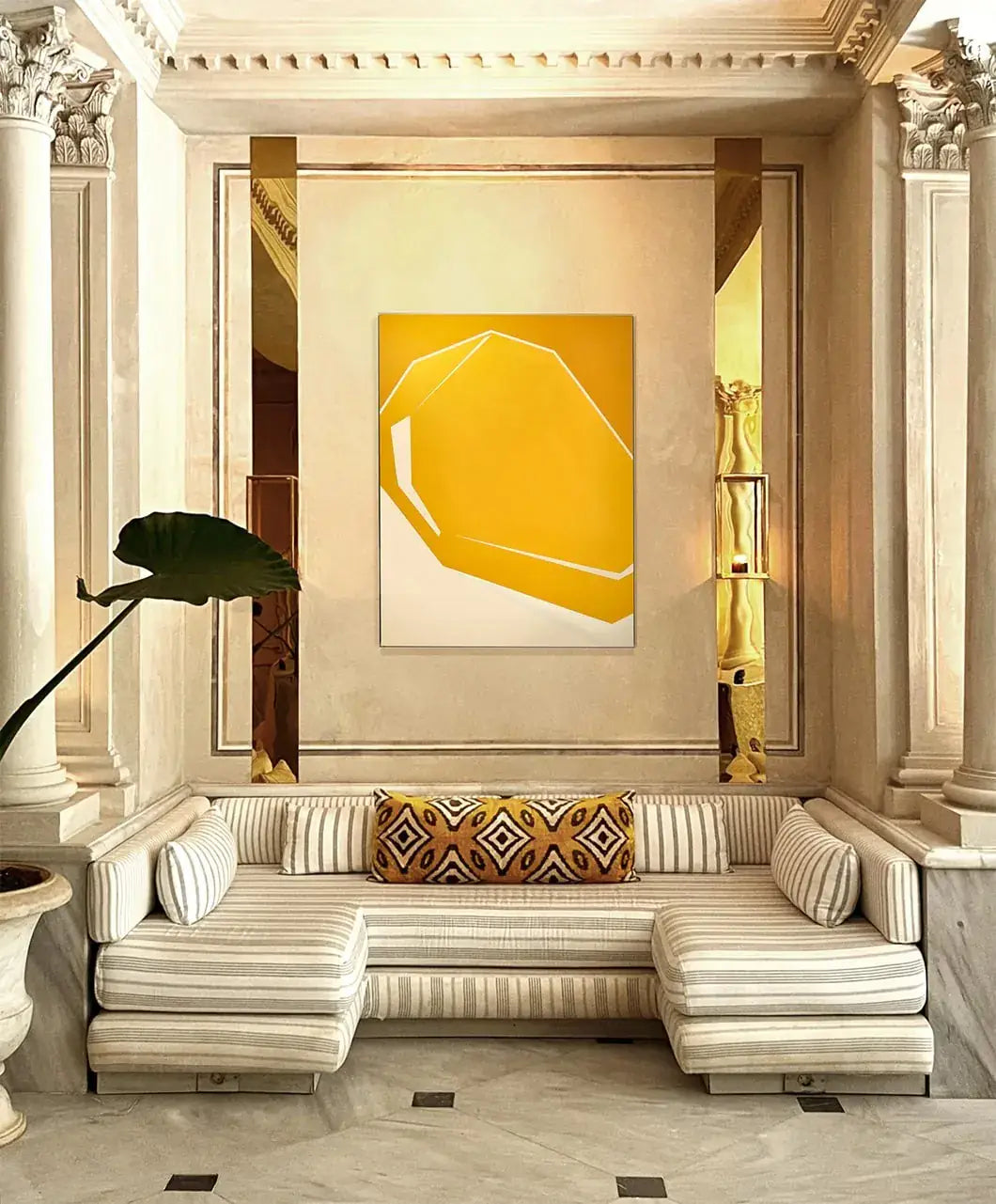 Geometric 01 — David Siver, abstrakcja współczesna, widok 3