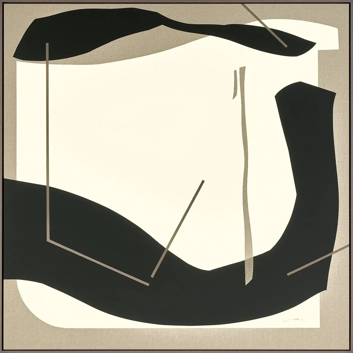 Harmonic 01 — David Siver, abstrakcja współczesna, widok 1