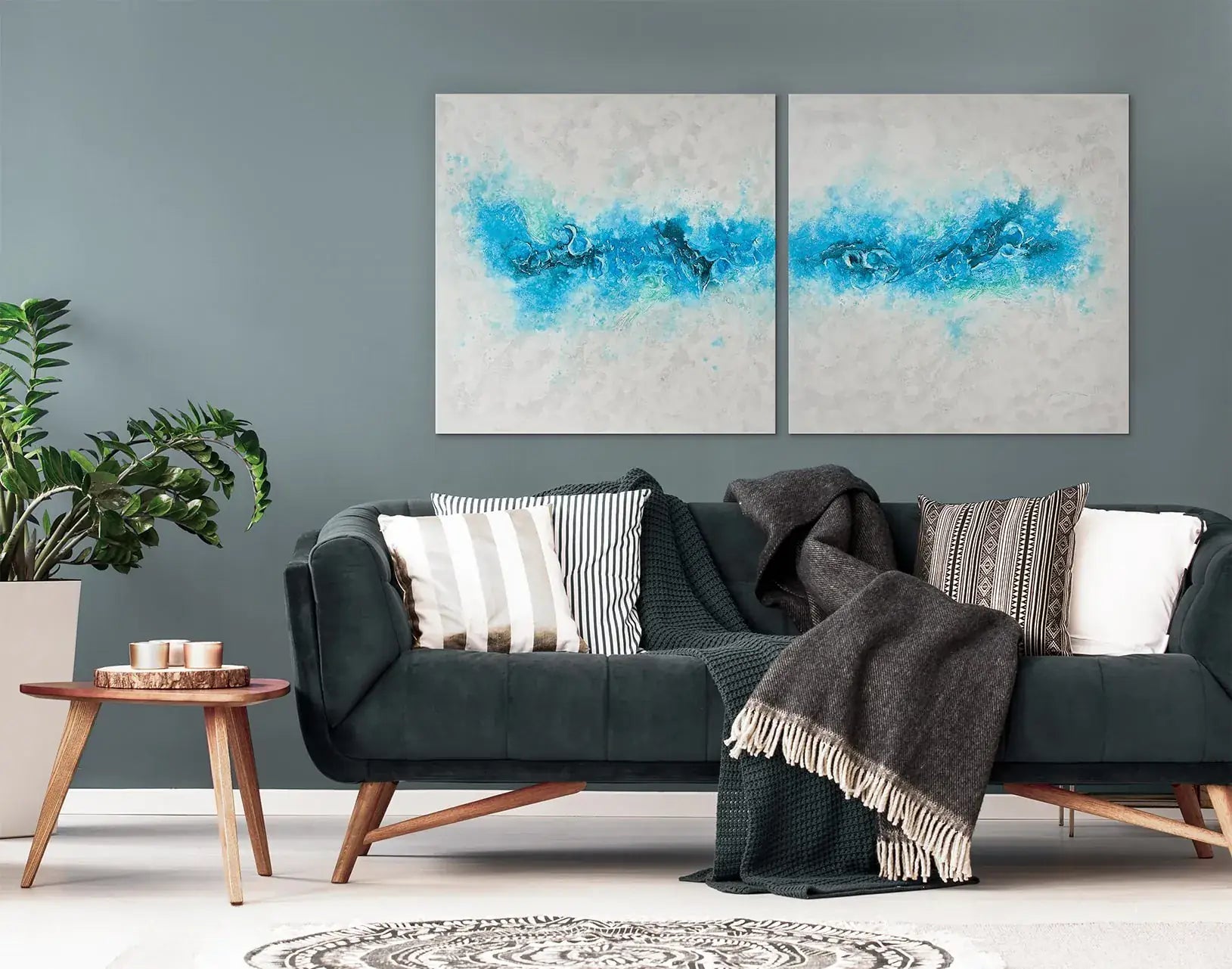 Itten Diptych — David Siver, sztuka współczesna, widok 3