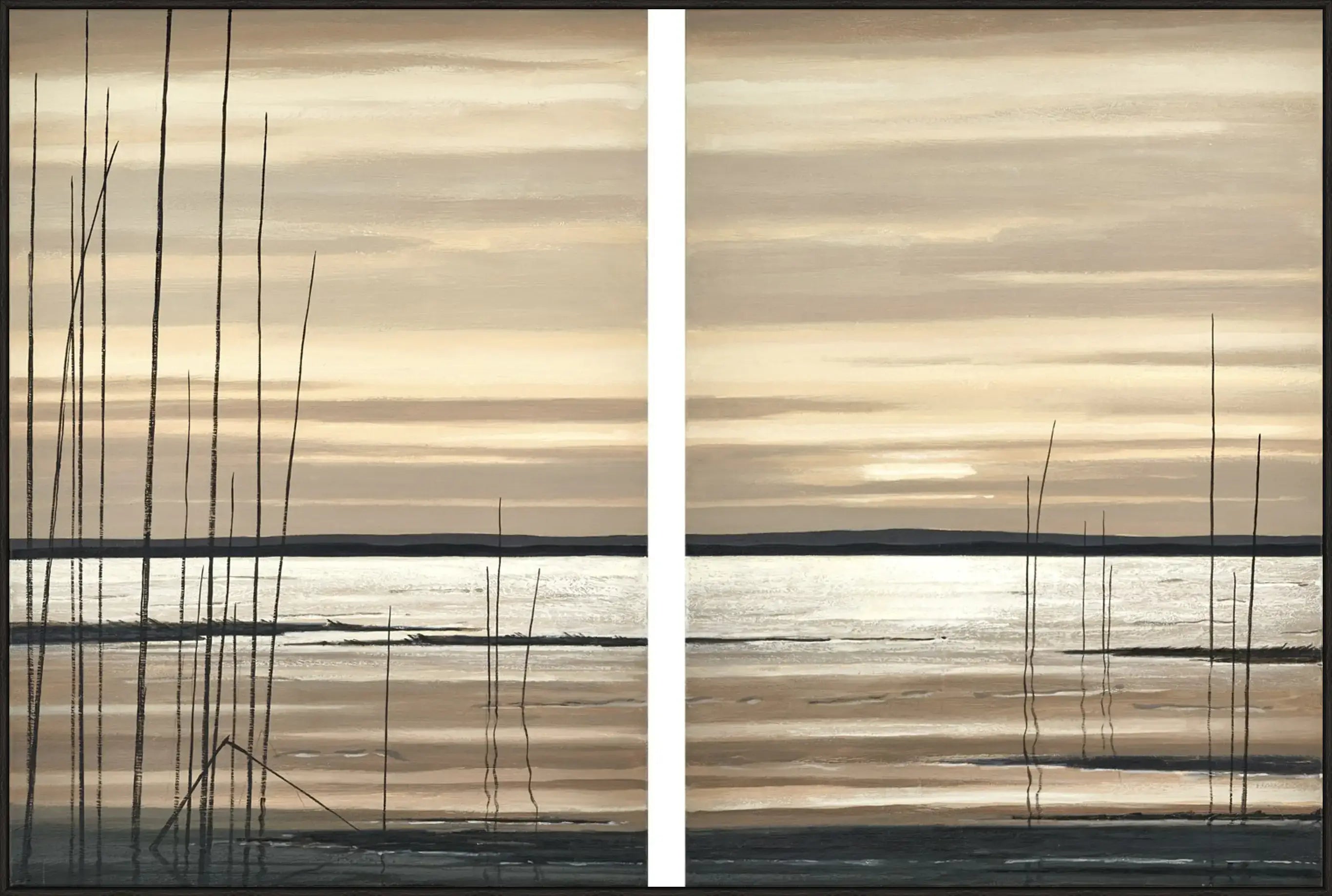 Wariant ramy | diana-fuertes-la-devesa-diptych | typ-oprawy-rama-l-drewniana | rama-jesion-szary | prostokątne narożniki v14 webp
