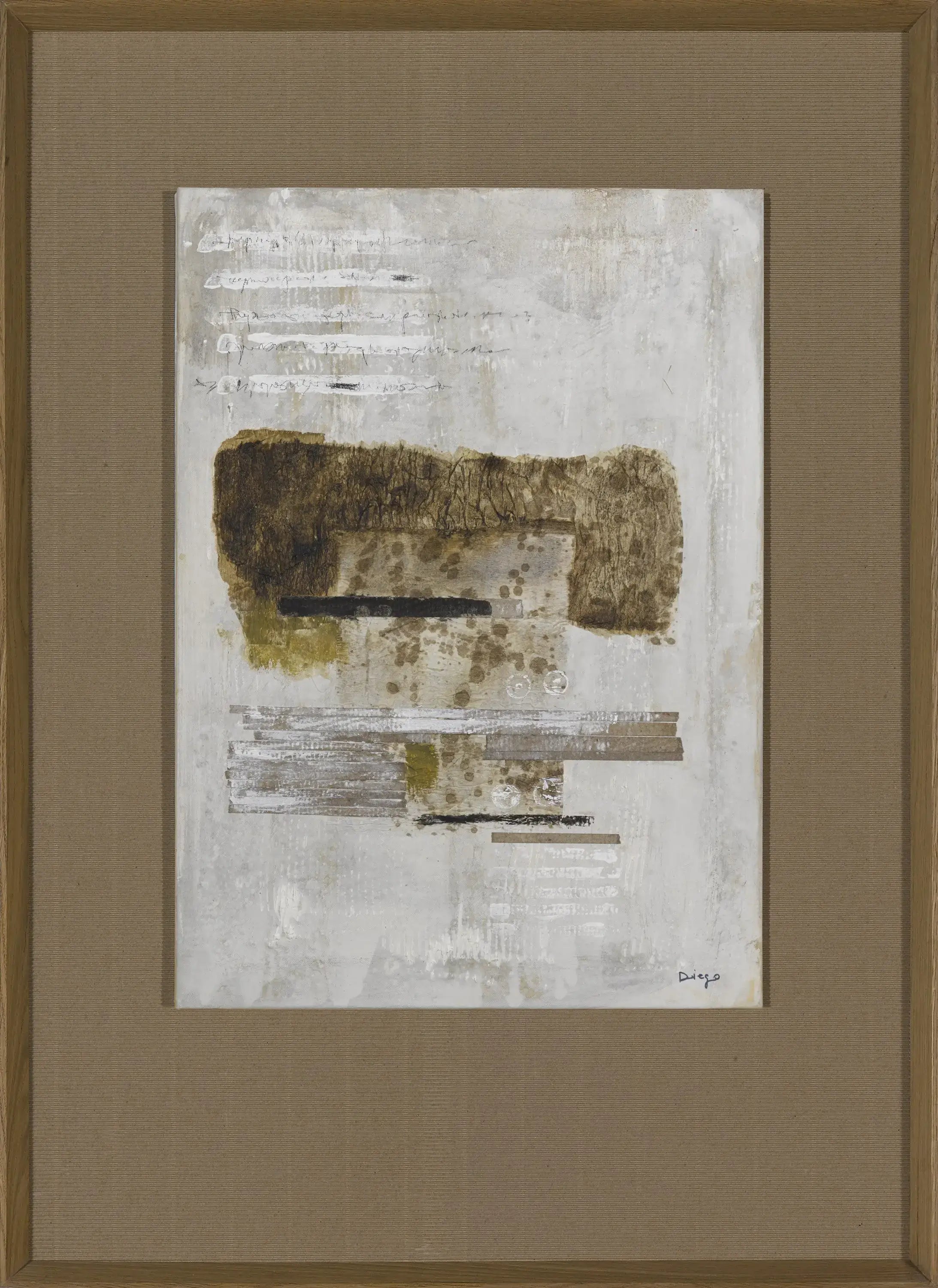 Carta blanca I — Diego Serra, sztuka współczesna, widok 1