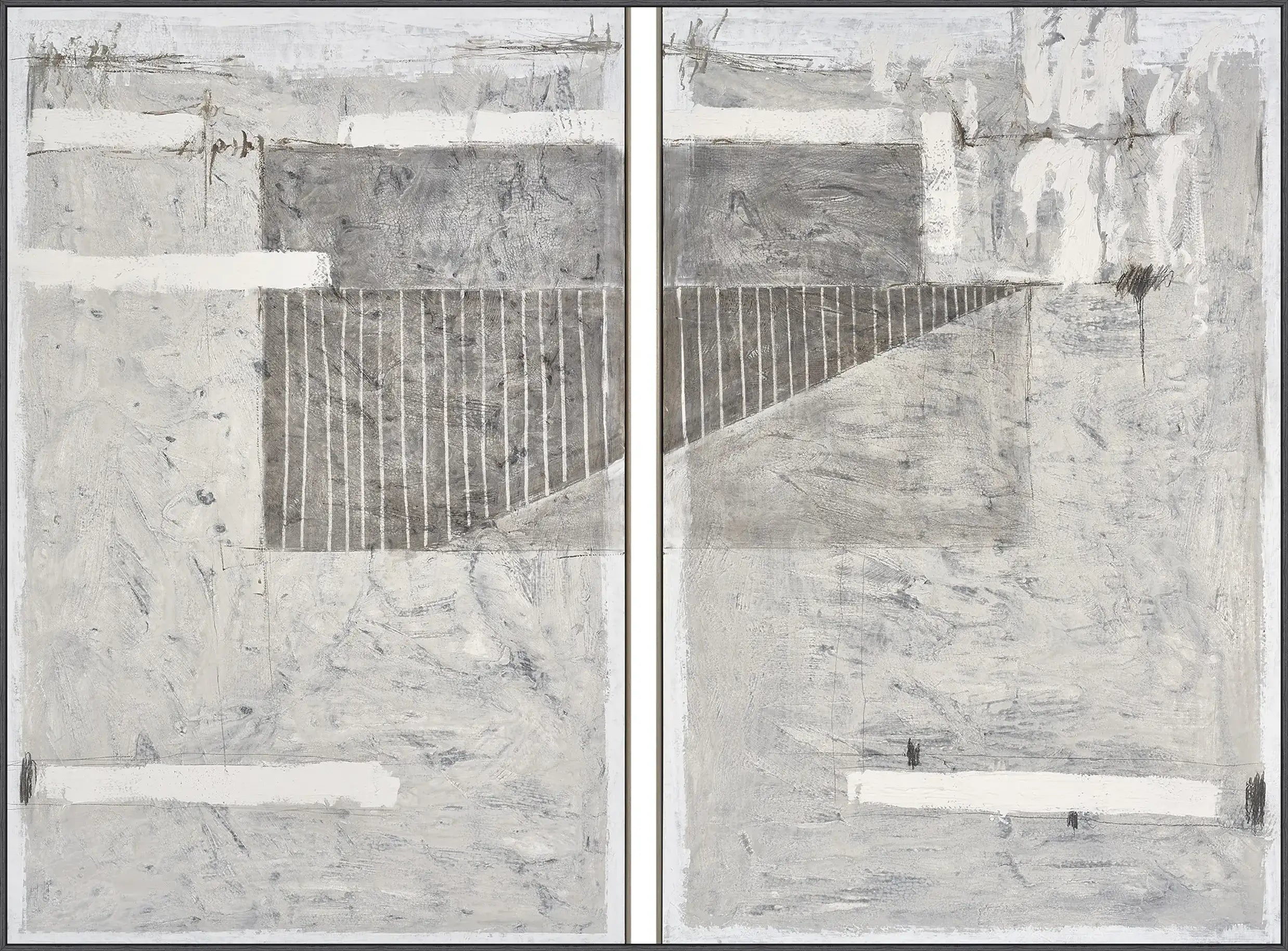 Wariant ramy | diego-serra-efeso-diptych | typ-oprawy-rama-l-drewniana | rama-marengo-grey | prostokątne narożniki v12 webp