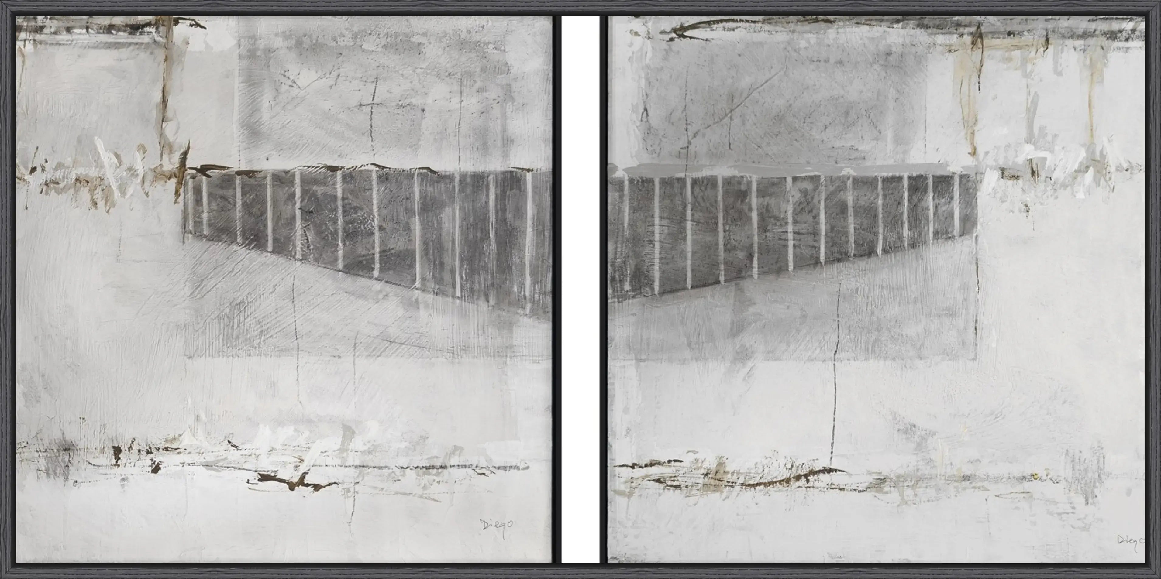 Wariant ramy | diego-serra-efeso-xs-diptych | typ-oprawy-rama-l-drewniana | rama-marengo-grey | prostokątne narożniki v14 webp