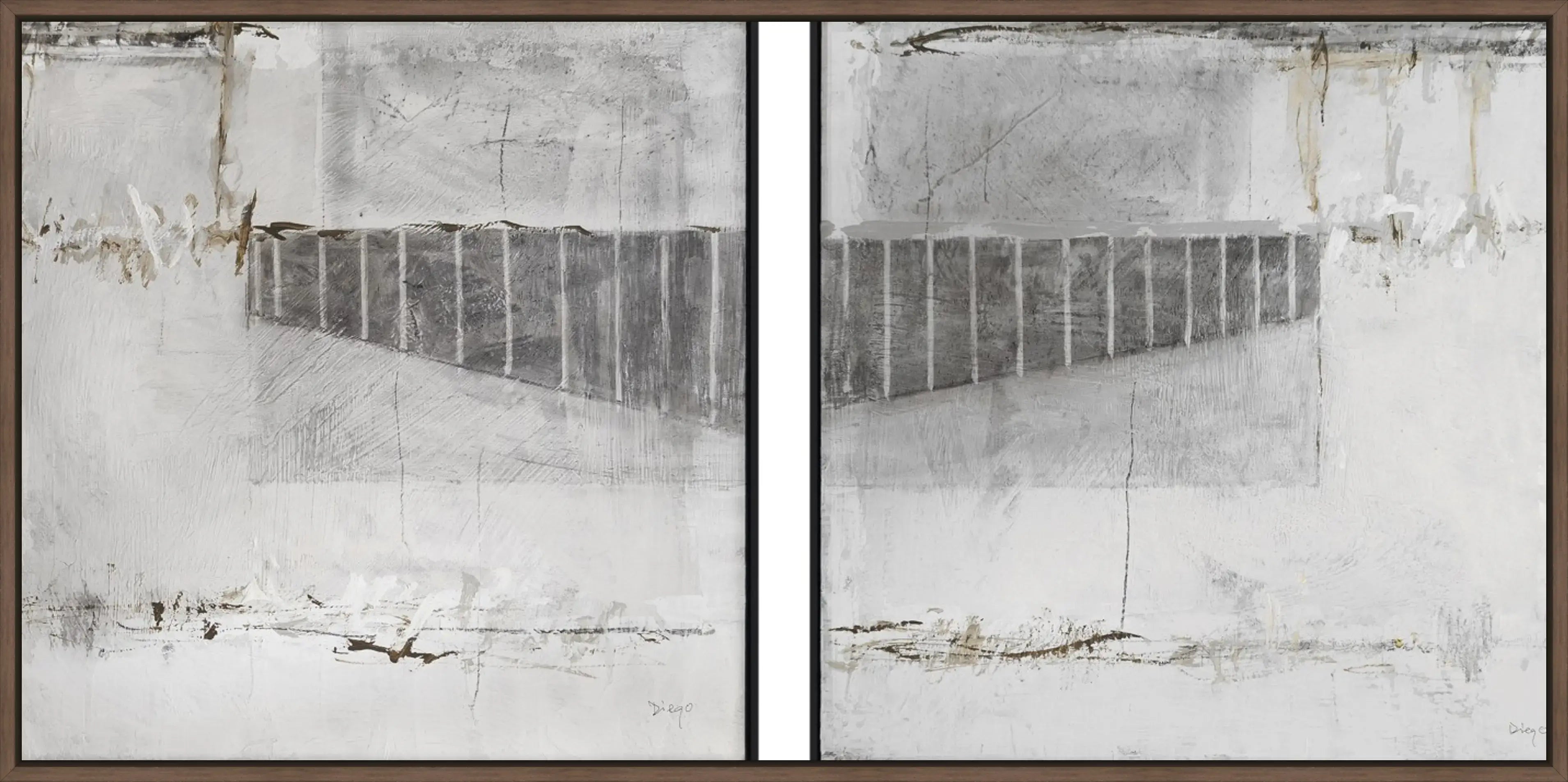 Wariant ramy | diego-serra-efeso-xs-diptych | typ-oprawy-rama-l-drewniana | rama-orzech-amerykanski | prostokątne narożniki v14 webp