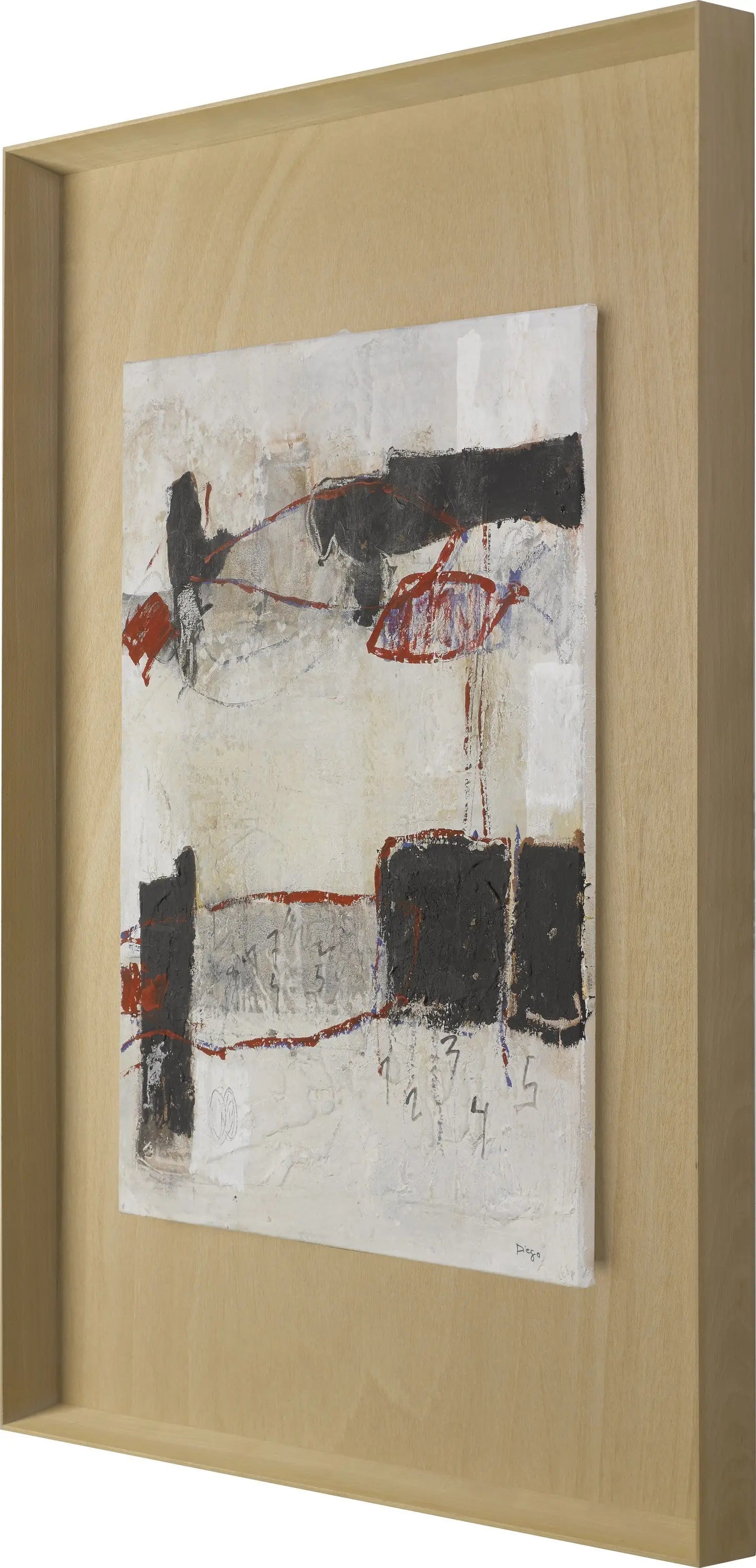 Interferencias — Diego Serra, abstrakcja współczesna, widok 2