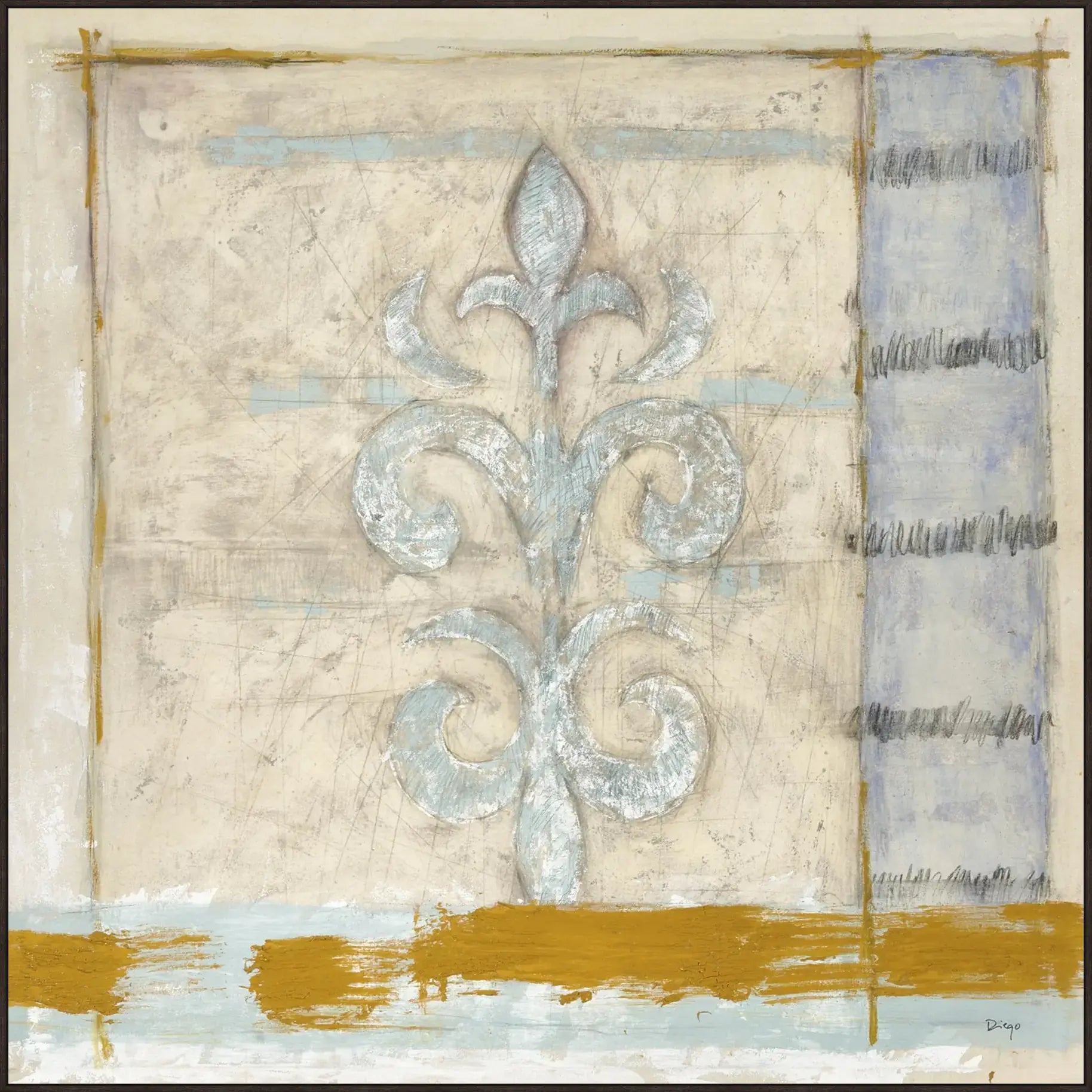 Wariant ramy | diego-serra-lys | typ-oprawy-rama-l-drewniana | rama-wenge | prostokątne narożniki v14 webp