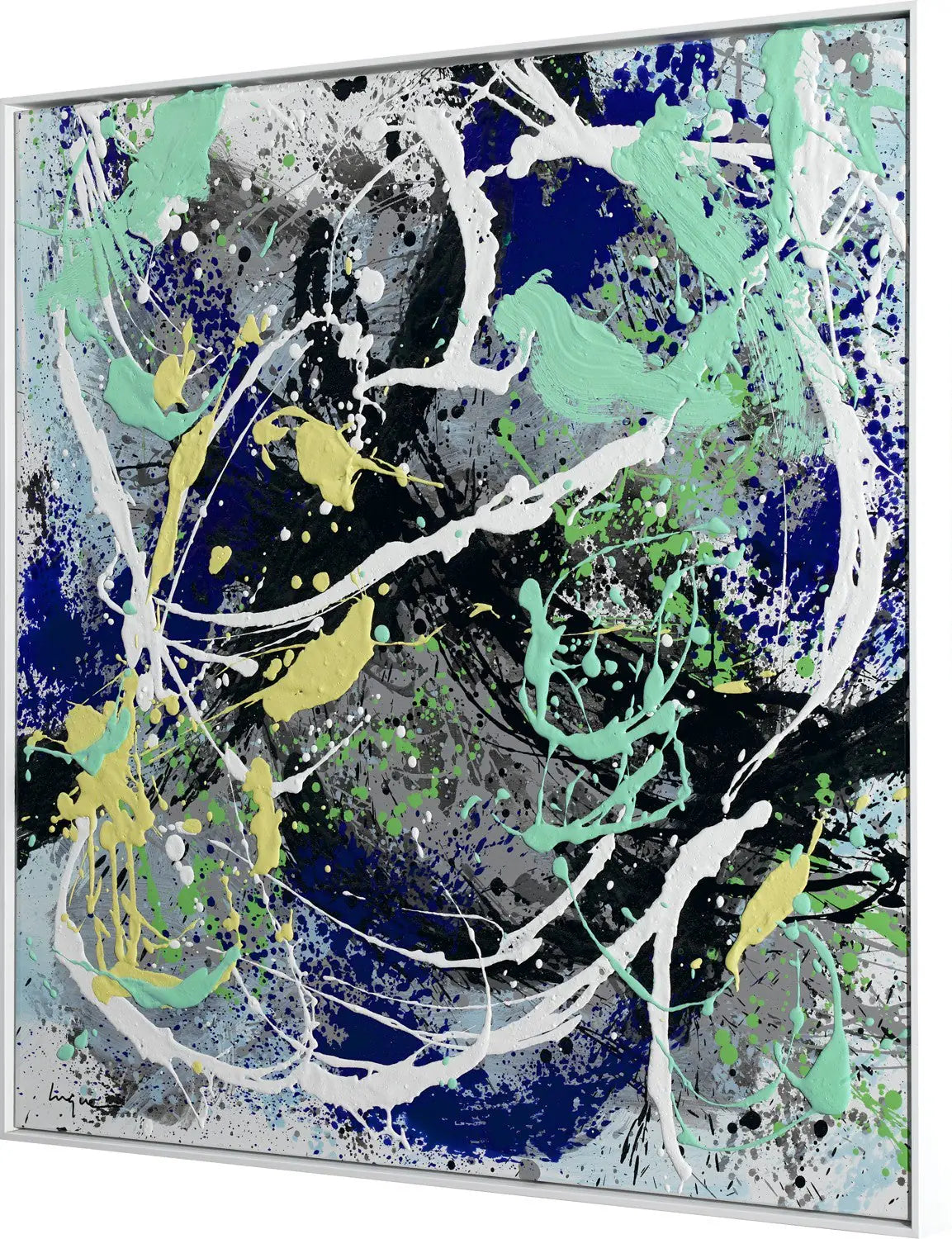 Materia Polyptych (4 Pieces) — Emilio Ferrer, sztuka współczesna, widok 4
