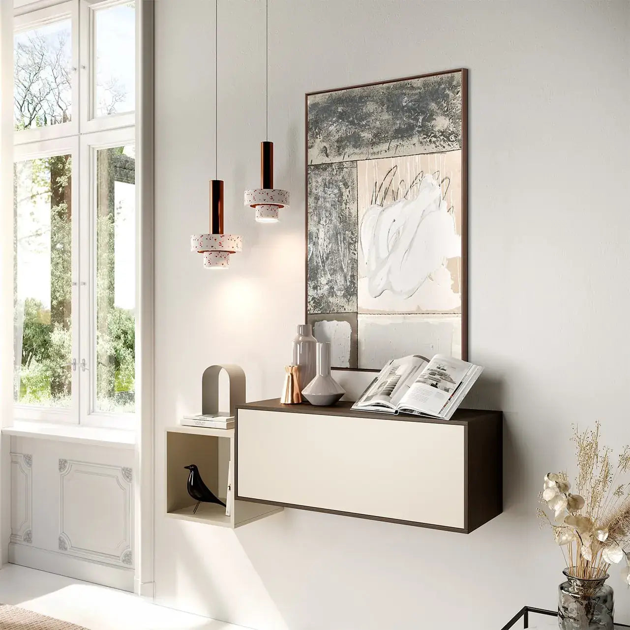 Cannes Grey I — Robert Archer, abstrakcyjne wspomnienie miejsca, widok 3
