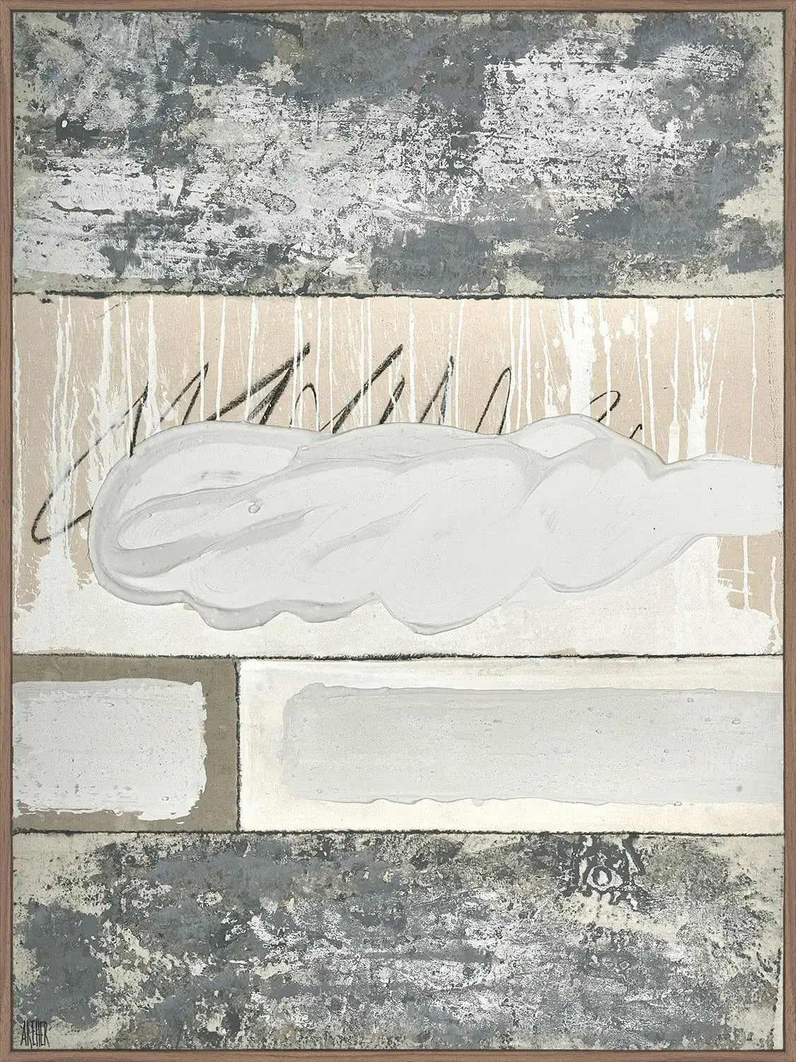 Cannes Grey II — Robert Archer, abstrakcyjne wspomnienie miejsca, widok 1
