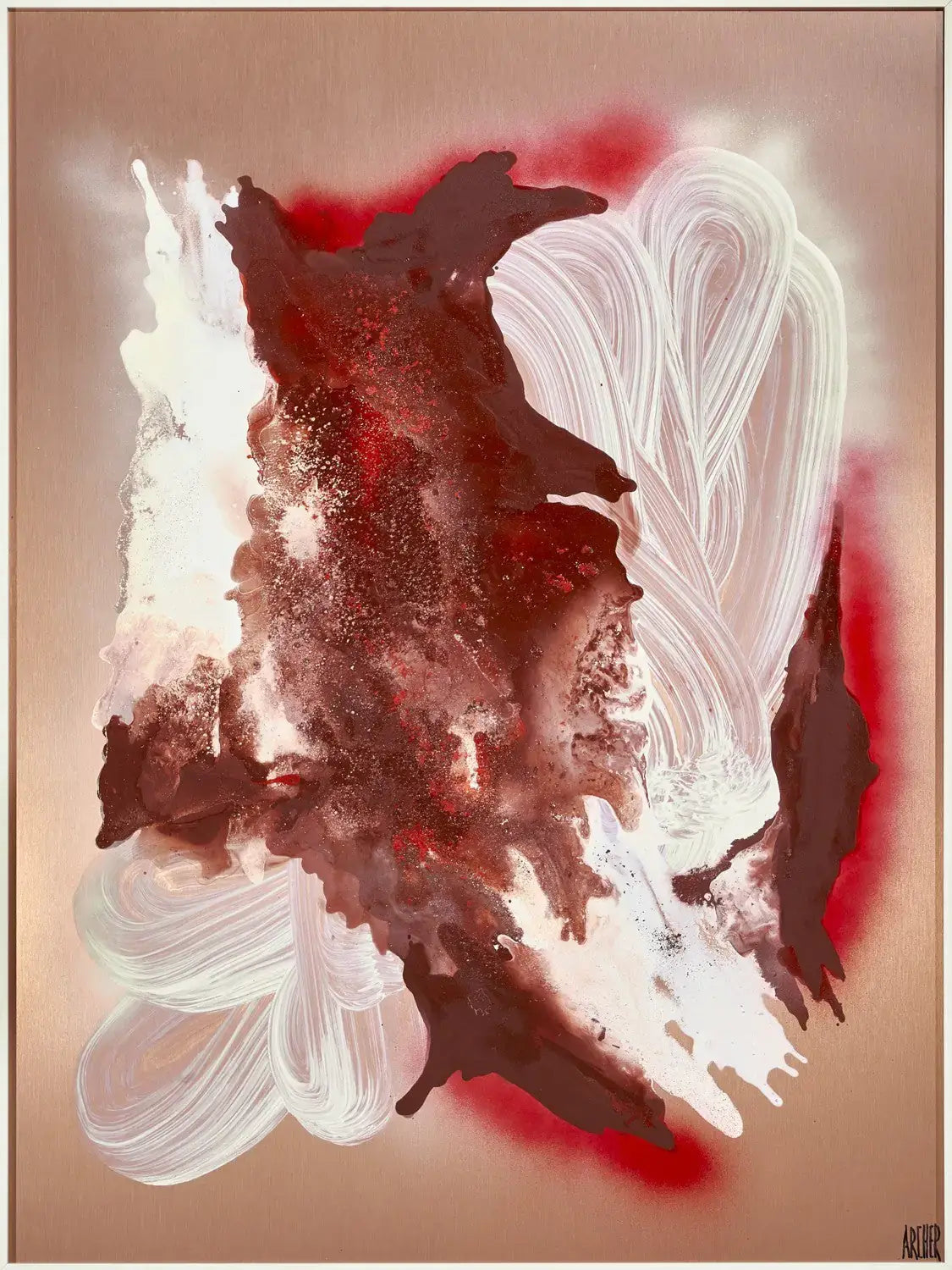 Chrome 02 — Robert Archer, abstrakcja współczesna, widok 1