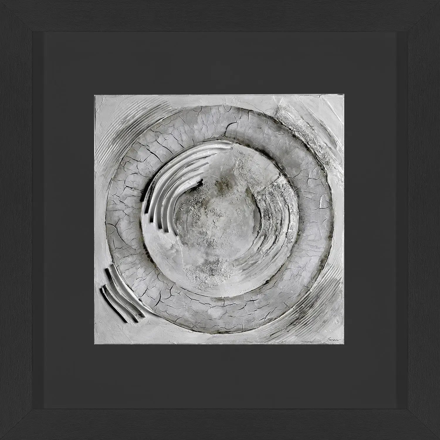 Etna Open-pore Black Frame — Vicente Soriano, sztuka współczesna, widok 1