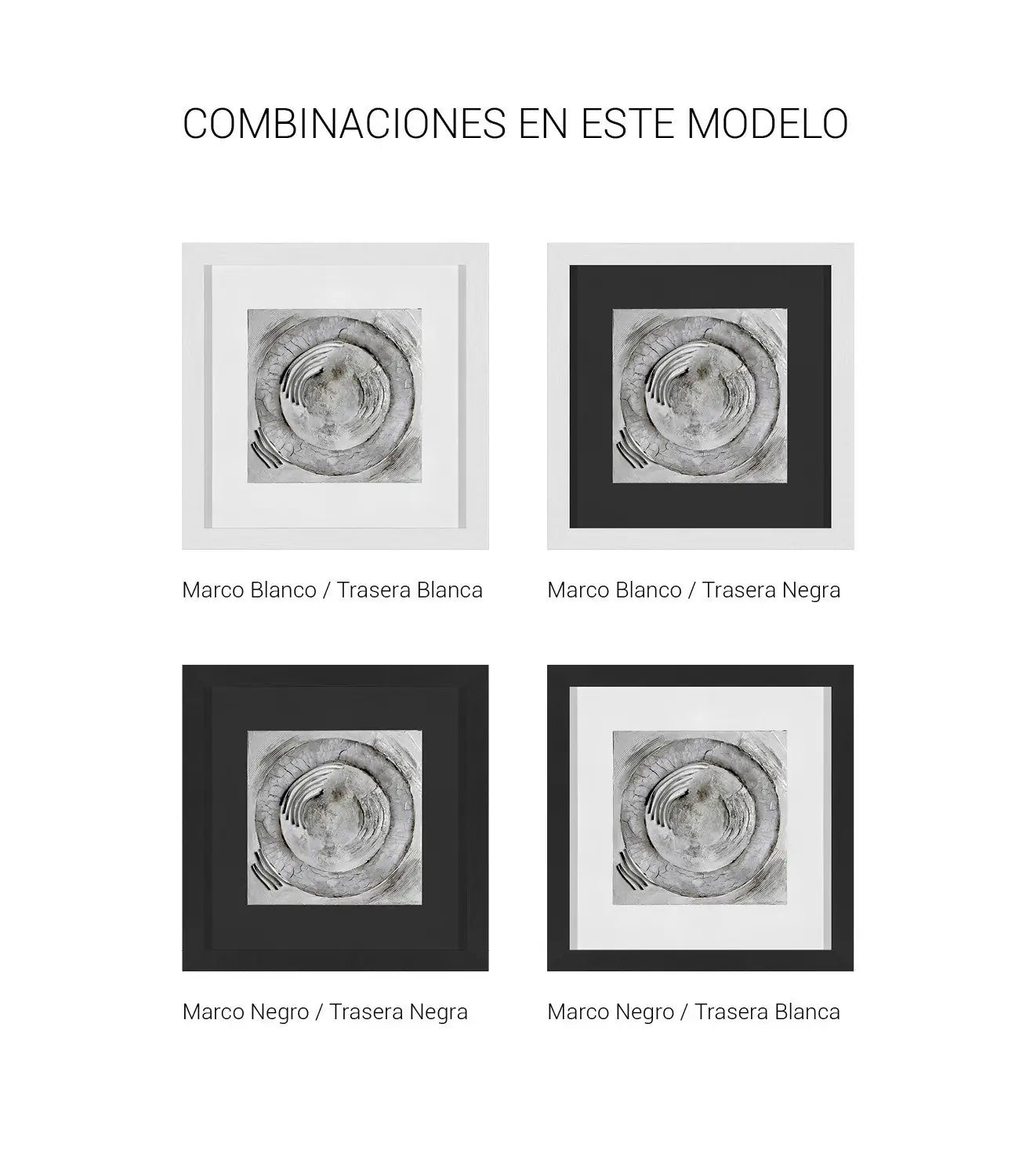 Etna Open-pore Black Frame — Vicente Soriano, sztuka współczesna, widok 3