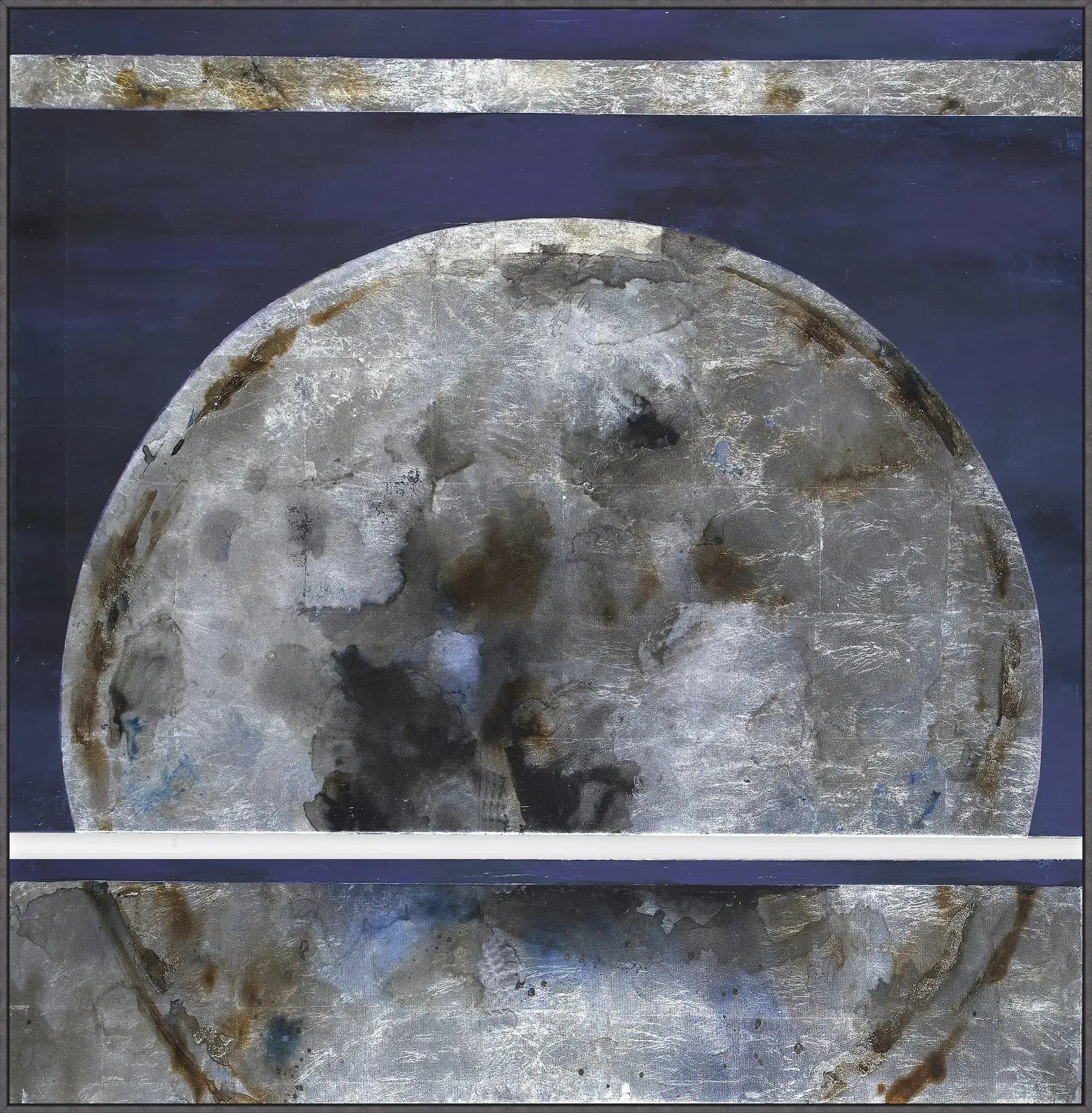 Wariant ramy | vicente-soriano-luna-llena-diptych | typ-oprawy-rama-l-standardowa-biala-czarna-szara-zlota-mokka-lub-betonowa | rama-beton | prostokątne narożniki v12 webp