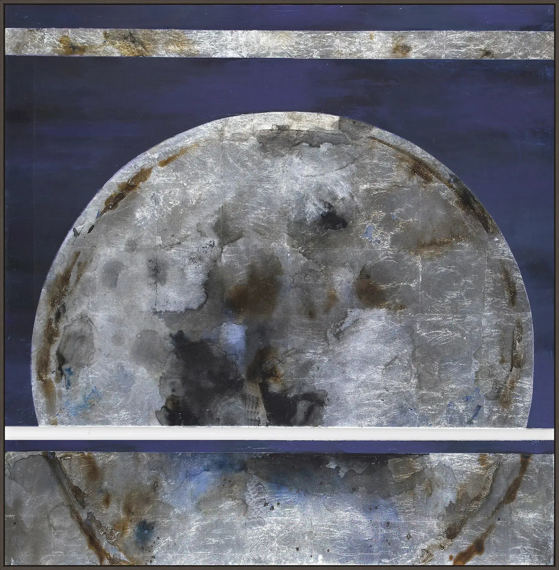 Wariant ramy | vicente-soriano-luna-llena-diptych | typ-oprawy-rama-l-standardowa-biala-czarna-szara-zlota-mokka-lub-betonowa | rama-mocha | prostokątne narożniki v12 webp